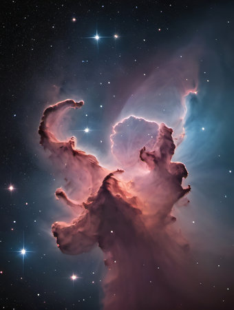 Photo Of Nebula. Generative AIの素材