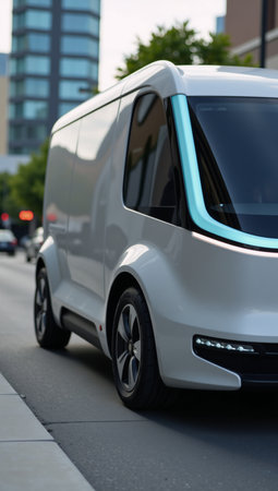 Autonomous Truck for Long-Distance Cargo Transportationの素材