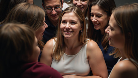 Network of Emotional Backing  Assistance from Family  Friends for Tough Times Enhances Resilience  Well-Beingの素材