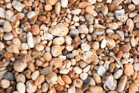 The small rocks colorful texture as the backgroundの写真素材
