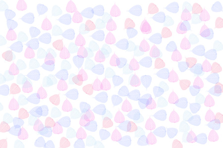 The small pink and blue leaf as backgroundの写真素材