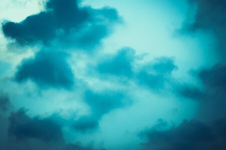 The clound with sky , digital effect abstract for backgroundの写真素材