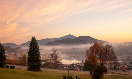 Lake Placid Viewのeditorial素材