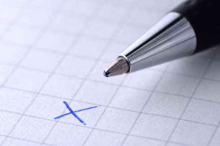 Deny - Negativeの写真素材