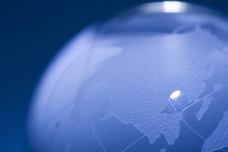 Glass world close upの写真素材