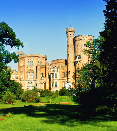 Babelsberg castle in Potsdam, Germanyのeditorial素材