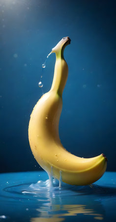 A vividly rendered feline with piercing blue eyes emerges from the darkness, encapsulating the mysterious allure of cats.の素材