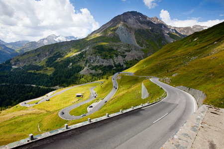 Twisty High Alpine Road - Grossglockner.