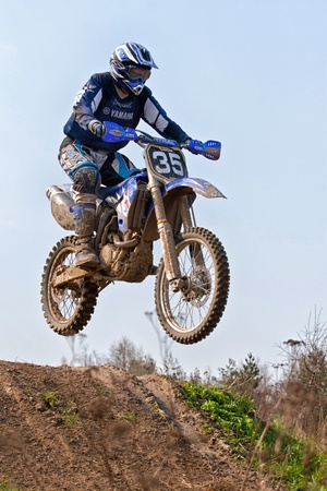 Motocross Competitions in Gdansk, Poland.のeditorial素材