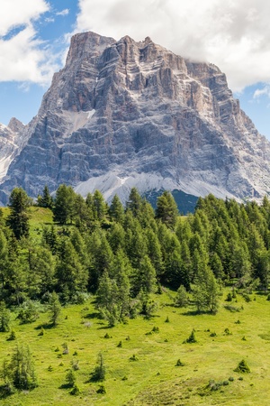 Italian Dolomites - Monte Pelmoの写真素材