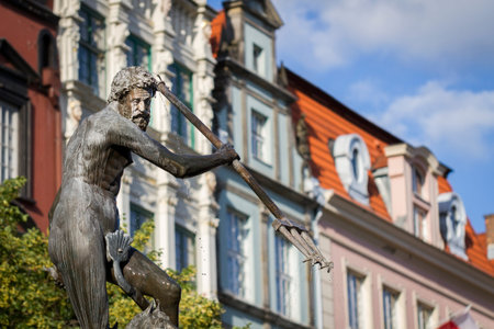 Neptune's Fountain - Gdansk, Poland