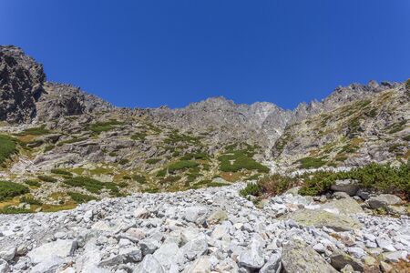 Beautiful viev in the mountainsの写真素材
