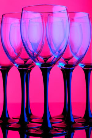 abstract wineglass の写真素材