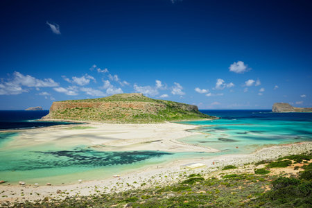 Ballos beach .Crete,Greece