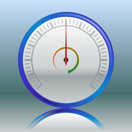 vector speedometerのイラスト素材