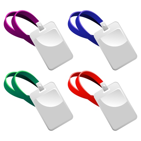 id-card holderのイラスト素材