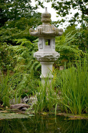 Japanese gardenの写真素材