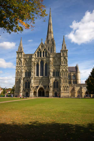 Salisbury cathedralの写真素材