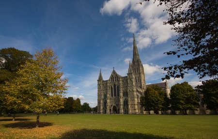 Salisbury cathedralの写真素材