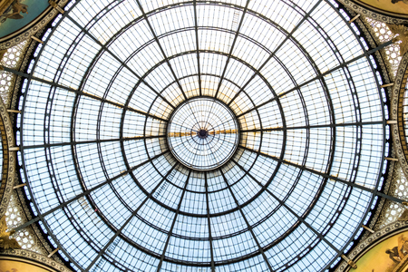 Dome interior of the buildingのeditorial素材