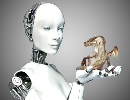 Fantasy Android Robot Robot Girl LUCY In Characters UE Marketplace