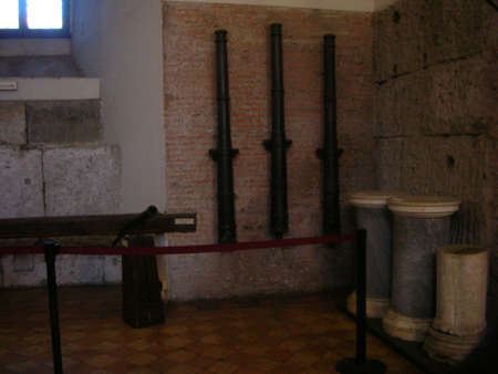 Castel Sant'Angelo also known as the Mausoleum of Hadrian and Castle of the Holy Angel. The Castle is located in Rome Italy next to the River Tiber not far from St Peter's Squareのeditorial素材