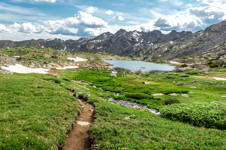 Rocky Mountain Landscapeの写真素材