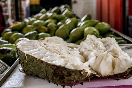 Soursop (Guanabana) Fruitの写真素材