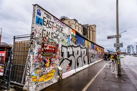 Berlin wallのeditorial素材