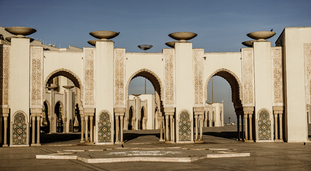 Hassan II Mosqueの写真素材