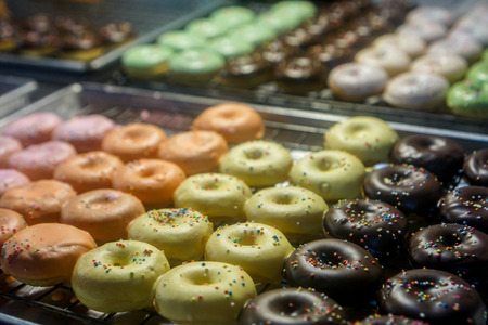 Mini donutsの写真素材