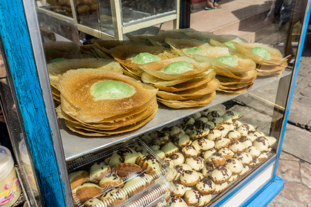 Passer Baroe Market - street foodの写真素材