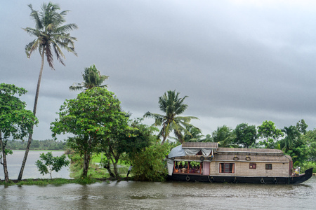 Backwaters of Keralaのeditorial素材