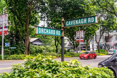 Orchard Rd. (shopping street)のeditorial素材