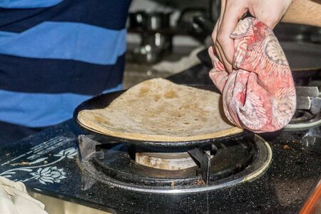 Cooking Class - Paranthaの写真素材