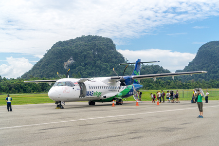 Mulu Airportのeditorial素材