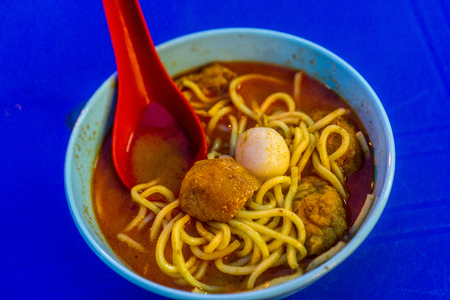 Street food - curryの写真素材