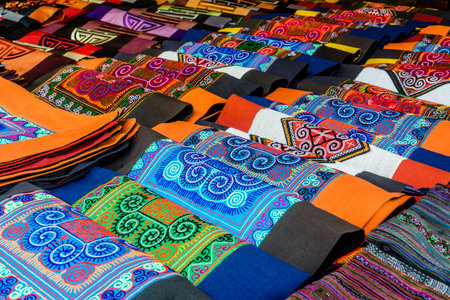 Bac Ha - Sunday Market - Fabric