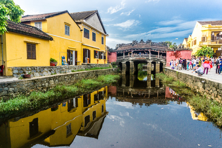 Hoi An Town - Japanese Bridgeのeditorial素材