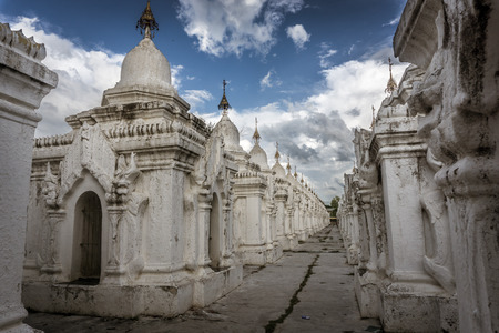 Mandalay, Myanmar - Sandamuni Pagodaの写真素材