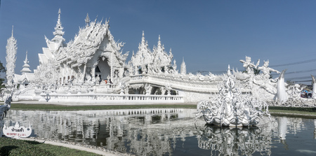 Chiang Rai, Thailand - White Temple - Wat Rong Khunの写真素材