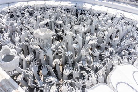 Chiang Rai, Thailand - White Temple - Wat Rong Khunのeditorial素材