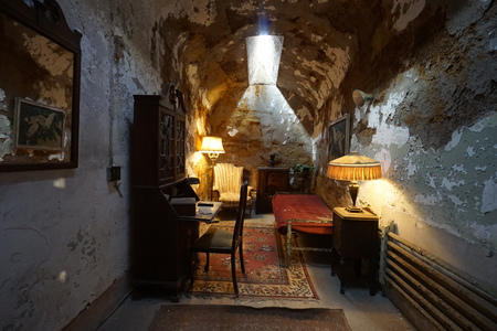 One of the oldest prisons in the world - Eastern State in Philadlephia, PAの写真素材