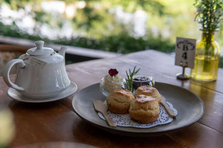 Thai Sushi  for sale on the streets of Chiang Mai, Thailandの写真素材