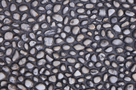 Abstract grey pebble backgroundの写真素材