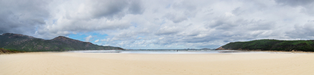 Norman Bay in Wilsons Promontory National Park in Victoria, Australiaの写真素材