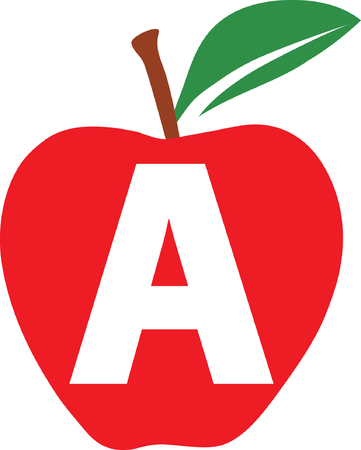 A for Appleのイラスト素材