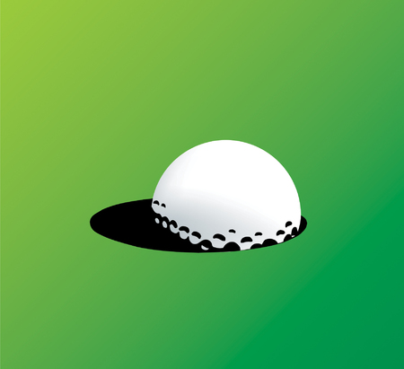 Golf Ballのイラスト素材