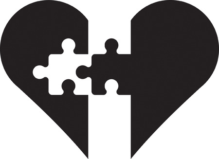 Puzzle Heartのイラスト素材