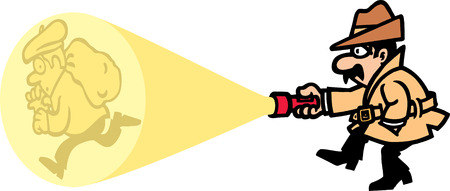 Inspector Torchのイラスト素材